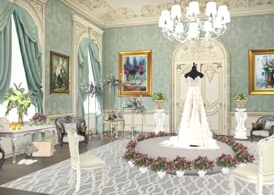 Bride's Room Design Rendering
