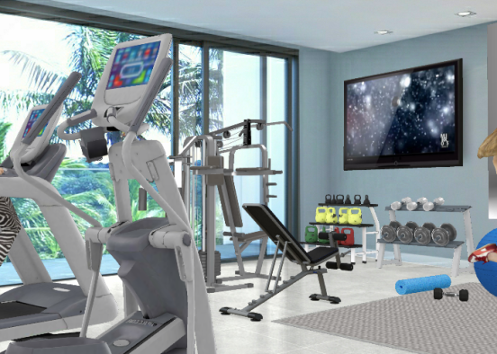 Get Fit With a Pal Design Rendering