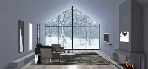black gold marble living room