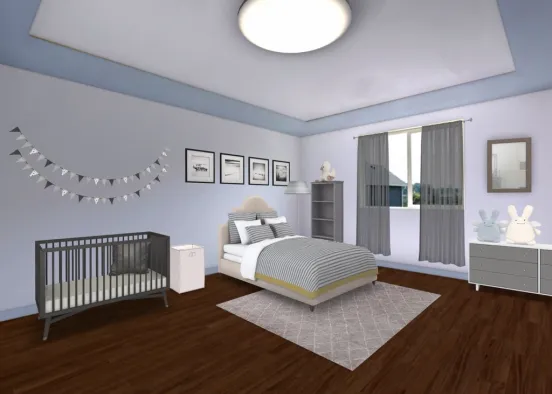 Bedroom Design  Design Rendering