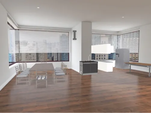 New York Apartment Bad Kitchen