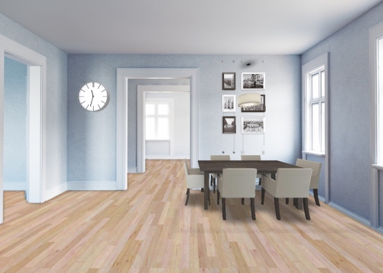 Just a dining room Design Rendering