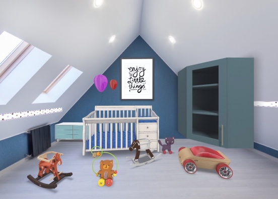 BABYS ROOM Design Rendering