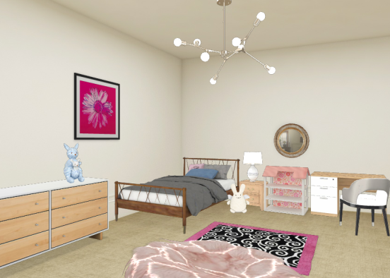 Kids bedroom x #childhoodhomecontest Design Rendering