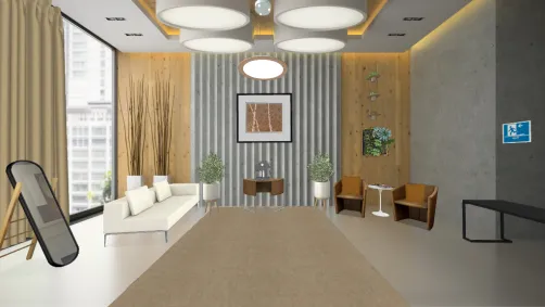Spa waiting room