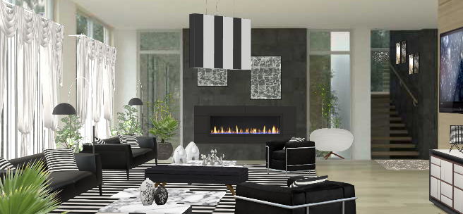 Black & White an every gray in-between 🤗💞  Design Rendering