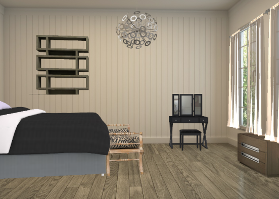 Bed Room 1 Design Rendering