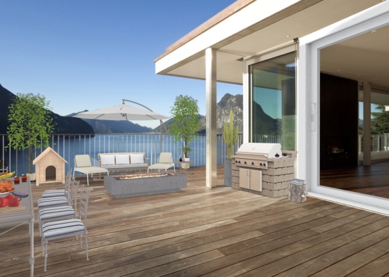 cool, chill deck! Design Rendering