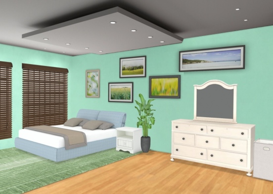 lil sisters bedroom  Design Rendering