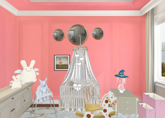 Baby dream room  Design Rendering