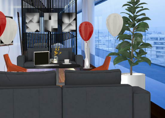 Office party Design Rendering