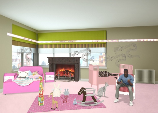baby room! Design Rendering