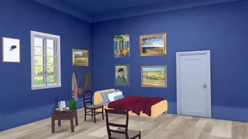 Vincent’s room in Arles