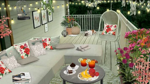 A warm summer evening ..🌿