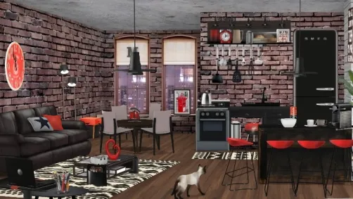 Touch of red