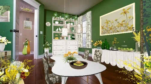Spring.... diningroom