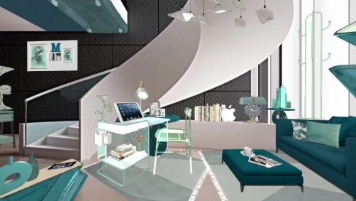 Modern green office