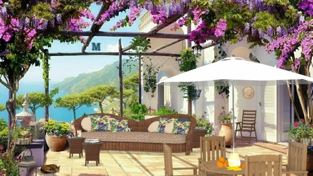 My italian terrace....summer