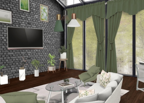 the green room Design Rendering