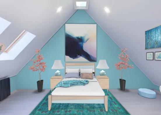 Bed Room ☘️ Design Rendering