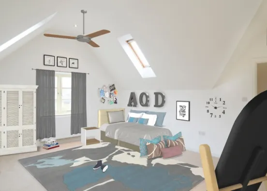 Adie’s bedroom Design Rendering