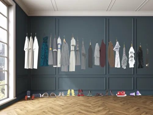 my clothes room