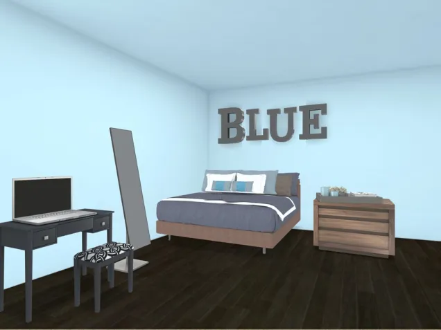 blue room