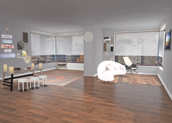 my dream living room  Design Rendering
