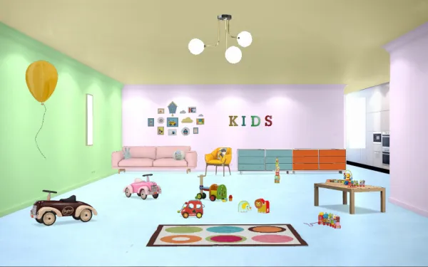 Professional interior design created with Homestyler 3D design software