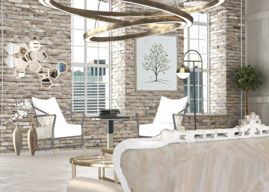 Luxury loft Design Rendering