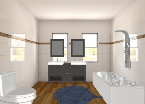konnies bathroom Design Rendering