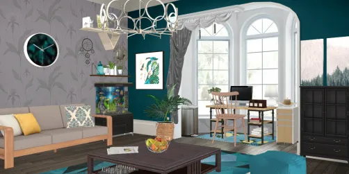 Home with an office