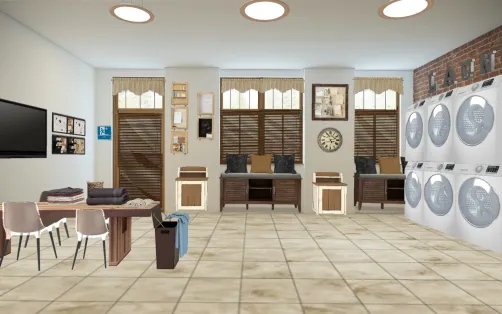 Small town Laundromat 