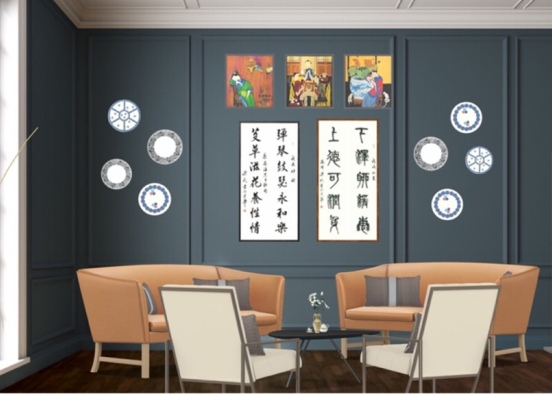 for Asian  contest  Design Rendering