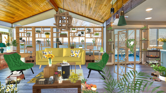 Casita fresca y natural