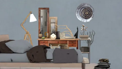 Habitación en primer plano