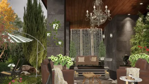 Terraza campestre