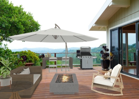 perfect patio Design Rendering