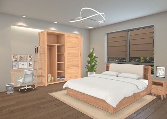 Would you like to have this bedroom ?  Design Rendering