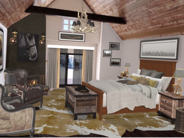ranch bedroom