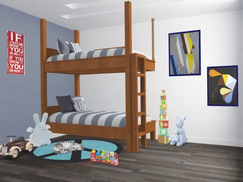 twin boys bedroom 