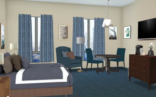 Motel Room