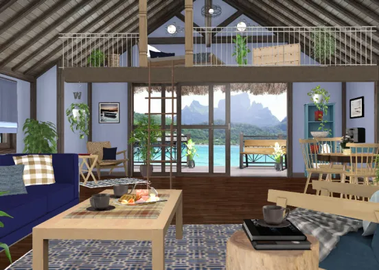 Vacation Home Design Rendering