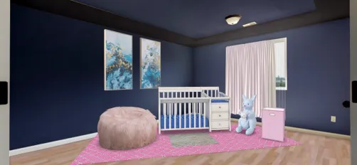 cute baby girls room