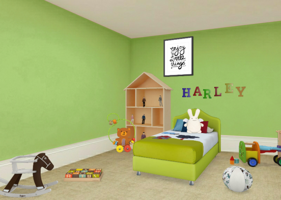 Dream kids room Design Rendering