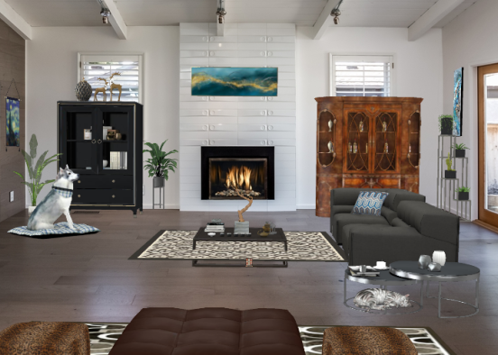 Luna's Living Room Design Rendering