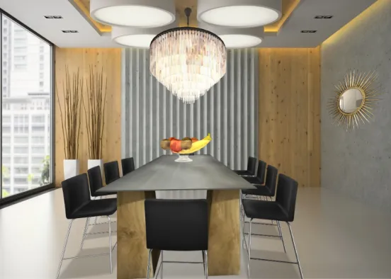 Sala de jantar  Design Rendering