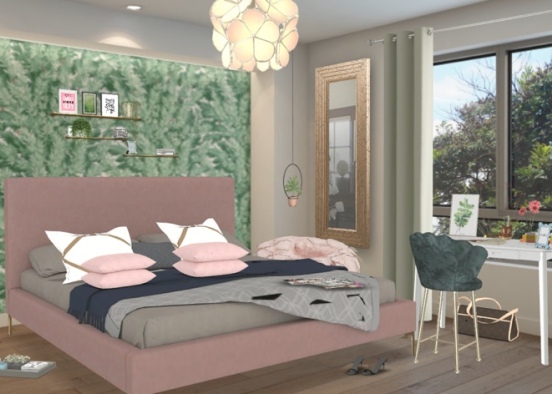 Bedroom Inspo 🌷🌿🌵 Design Rendering