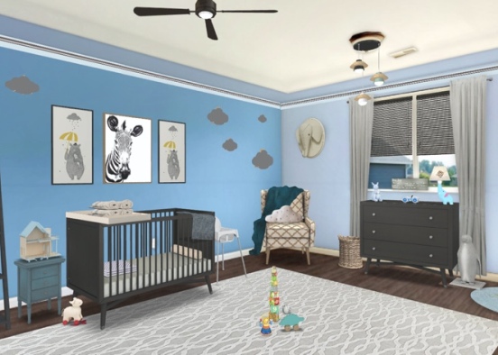 Nursery 😴🤱❤️  Design Rendering