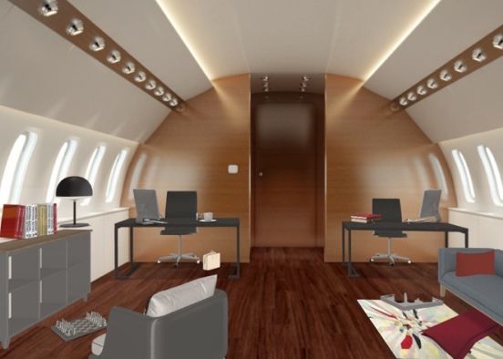 office jet Design Rendering